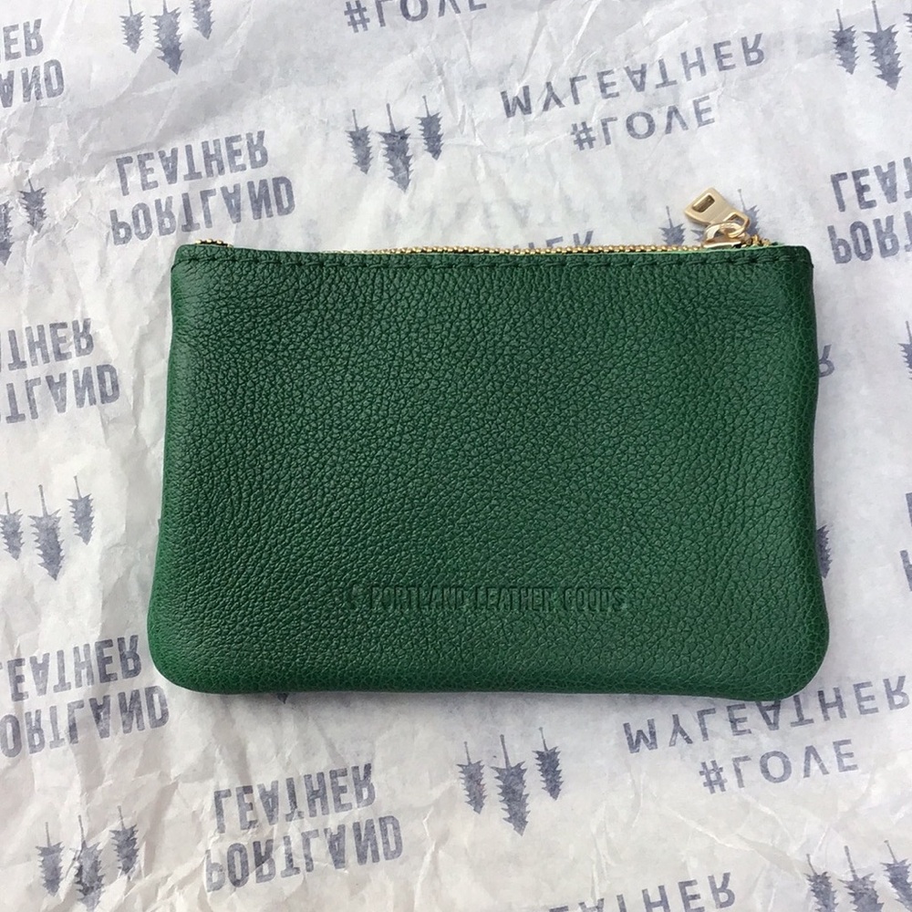 Portland Leather Double Zip Wallet - Picture 5 of 5